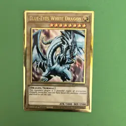 Blue-Eyes White Dragon MGED-EN001 Maximum Gold: El Dorado LP - Image 3