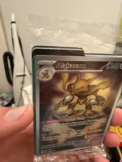 Alakazam Promo 009 Pokemon Center Exclusive Sealed Card Mep En Promo Sealed New - Image 2