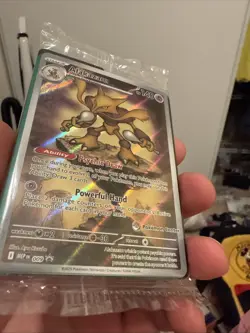 Alakazam Promo 009 Pokemon Center Exclusive Sealed Card Mep En Promo Sealed New - Image 4