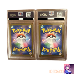 Set 2 PSA 9 Pikachu Pokemon Trading Card Game Vintage Nintendo Bandai Japanese - Image 2