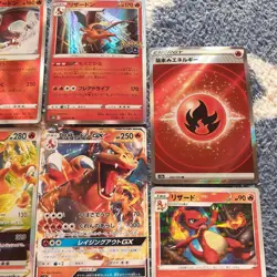 Pokemon Card Charizard Lot of 11 Japanese Holo Rare Set - Image 4