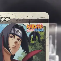 Uchiha Itachi/ Naruto Miracle Battle Carddas Card BANDAI Japanese TCG U 17/77 A - Image 4