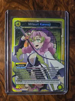 Mitsuri Kanroji Demon Slayer Union Arena Collectible Card SR UA01NC/KMY-2-020 - Image 1
