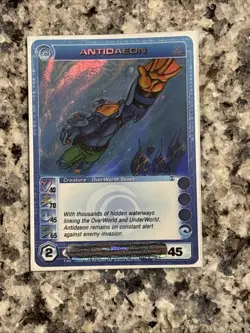 Antidaeon 2 Max PE Promo Ripple Foil Holo Rare Chaotic TCG Card NM - Image 1