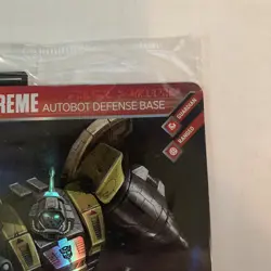 Transformers Omega Supreme Foil Oversize Card Box Topper Sealed Promo - Image 3