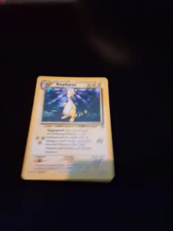 Ampharos Pokemon TCG Neo Genesis Holo Card 1/111 Unlimited Rare LP Condition - Image 4