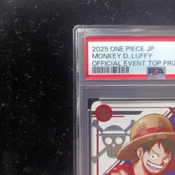 One Piece Monkey D Luffy Flagship Battle Winner Promo PSA10 Rare Card - Image 5