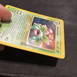 Pokemon Card Venusaur Holo 13 Set Base Wizard Black Star Promos ENG Near Mint NM - Image 3