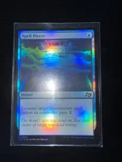 Spell Pierce NM Foil Aetherdrift DFT MTG Uncommon #64 Blue Instant Near Mint - Image 1