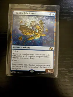 MTG Aetherdrift Thopter Fabricator Rare 0068 Non-Foil - Image 1