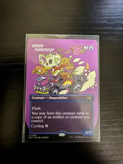 MTG Magic the Gathering Waxen Shapethief (336/568) Aetherdrift - Image 1