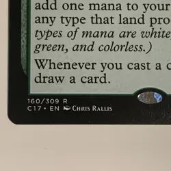 MTG Zendikar Resurgent Commander 2017 160/309 Regular Rare - Image 2