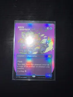 Waxen Shapethief NM/M* FOIL BORDERLESS Aetherdrift ENGLISH 0336 mtg - Image 1