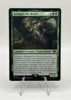 Radagast the Brown - The Lord of the Rings (LTR) MTG Mythic Rare #184 | Regular - Image 2