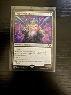 Cryptcaller Chariot - R MTG Aetherdrift M/NM, English - Image 1