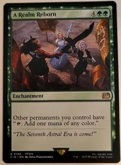 A Realm Reborn - R MTG Final Fantasy M/NM, English - Image 1