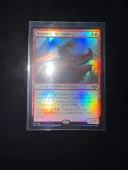 Draconautics Engineer DFT Aetherdrift MTG 121 FOIL RARE NM - Image 1