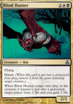 Blind Hunter - Medium Play MTG Guildpact - Image 1