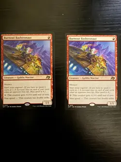 MTG Burnout Bashtronaut NM-Mint Aetherdrift - Image 1