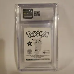 CGC 8 - 1998 Pokemon Merlin Series 1 #S5 BEEDRILL Holo Holographic Sticker - Image 2