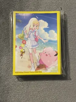 Lillie’s Clefairy Lillie Pokemon Cards Sleeves Deck Box Coin Dice Burn Poison + - Image 2