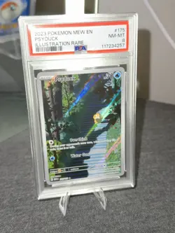 2023 POKEMON MEW EN-151 175 PSYDUCK ILLUSTRATION RARE - PSA 8 - Image 2