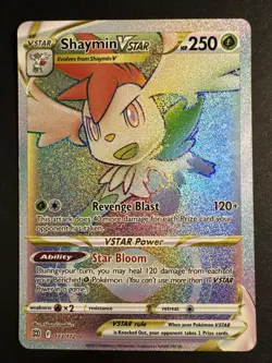 Shaymin VSTAR 173/172 Secret Rare Rainbow Pokemon Brilliant Stars MINT - Image 1