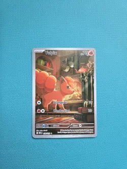 Pokemon TCG: Mega Evolutions Vulpix 138/132 Illustration Rare Near Mint - Image 1