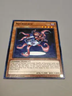 Yugioh! Necroface - LDS3-EN006 - Common - 1st Edition NM - Image 1