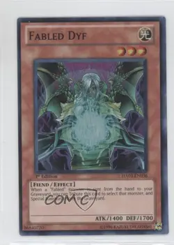 Fabled Dyf 1st Ed. YuGiOh Hidden Arsenal 3 #HA03-EN036 2010 READ - Image 1