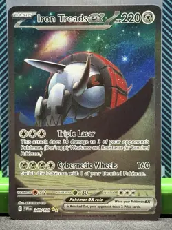 Pokemon TCG Iron Treads EX Scarlet & Violet Base Set Holo Card 248/198 NM - Image 1