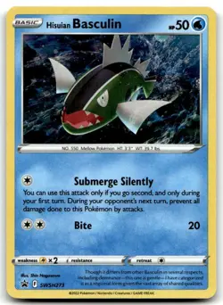 Hisuian Basculin SWSH273 Promo SWSH: Sword & Shield Promo Cards NM - Holo - Image 1