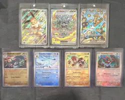 Pokemon TCG - Prismatic Evolutions - Bundle LOT - 55 Cards! Chase Master Poke 🔥 - Image 1