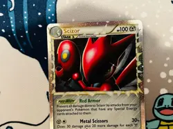 LP Scizor PRIME 84/90 HGSS Undaunted Ultra Rare Holo Pokemon Card - Image 3