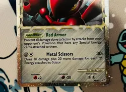 LP Scizor PRIME 84/90 HGSS Undaunted Ultra Rare Holo Pokemon Card - Image 4