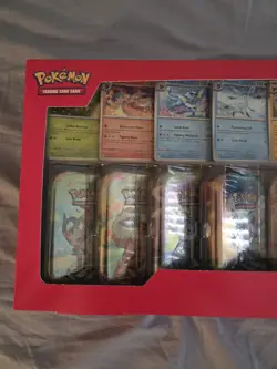 Pokemon TCG Prismatic Evolutions Costco 8 Mini-Tin Bundle w/ Promo Cards NEW x4 - Image 3