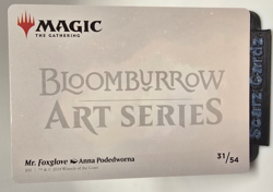 Mr. Foxglove Art Card Art Series: Bloomburrow Regular - Image 2