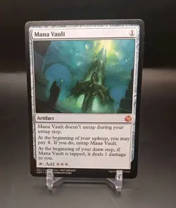 Custom Game Card-Mana Vault-LP Condition - Image 1