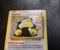 Snorlax XY179 Holo Black Star Promo XY Evolutions Pokemon Card HP - Image 3