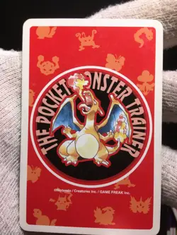 Butterfree - Trump Red (Charizard) Playing Card - Japanese Pokemon - Image 5
