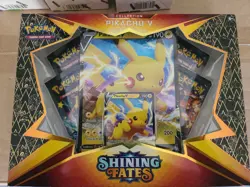 Pokemon Shining Fates Training Card Game Pikachu V Box FACTORY Sealed BRAND NEW 820650828690 - Image 1