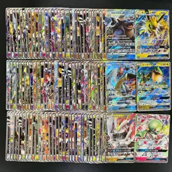 100 GX RR Holo Full Arts Lot Set Pokemon Japanese Cards W180 - Image 1
