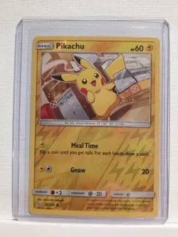 Pikachu 55/236 Reverse Holo SM Unified Minds Pokemon TCG Card NM 2019 - Image 1