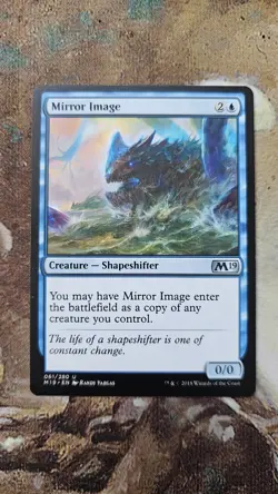 3 x MTG Mirror Image Core Set 2019 061/280 Regular Uncommon - Image 1