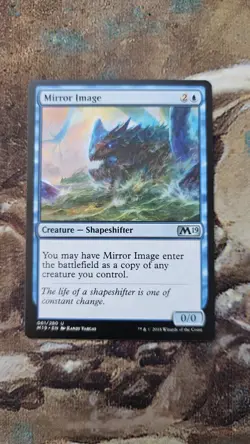 3 x MTG Mirror Image Core Set 2019 061/280 Regular Uncommon - Image 5