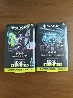 Magic The Gathering TCG: Edge of Eternities Commander Decks - Set of 2 Decks - Image 1