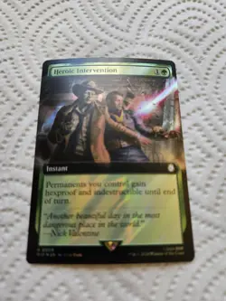 Heroic Intervention Extended Surge Foil MTG Fallout PIP 999 NM Unplayed - Image 4