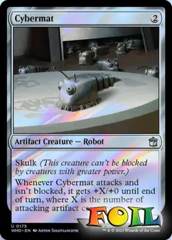 Cybermat 0175 MTG WHO Uncommon NP Foil - Image 1
