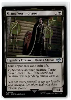 2023 The Lord of the Rings: Tales of Middle-earth Grima Wormtongue #88 - Image 1