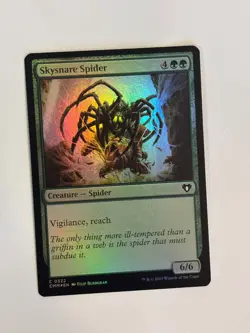 Skysnare Spider Commander Masters Foil Magic the Gathering MTG - Image 1